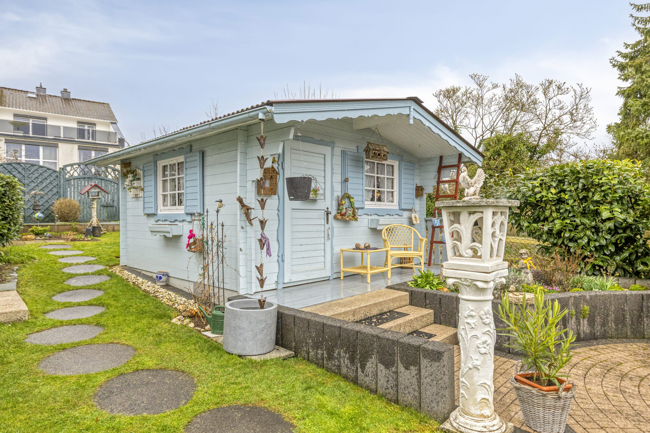 Gartenhaus Doppelhaush�lfte Wetzlar