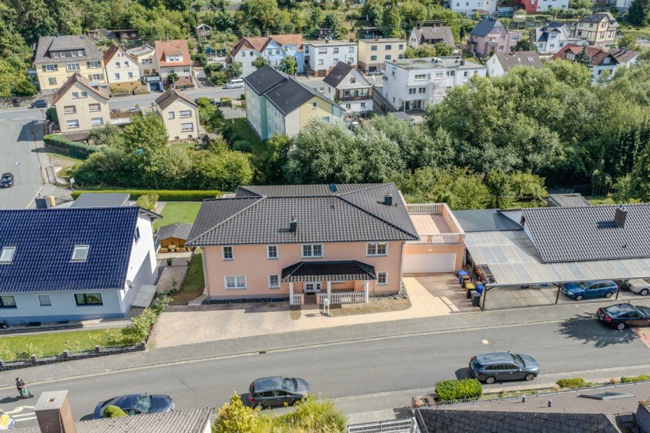 Drohnenansicht-HDR Einfamilienhaus Wetzlar