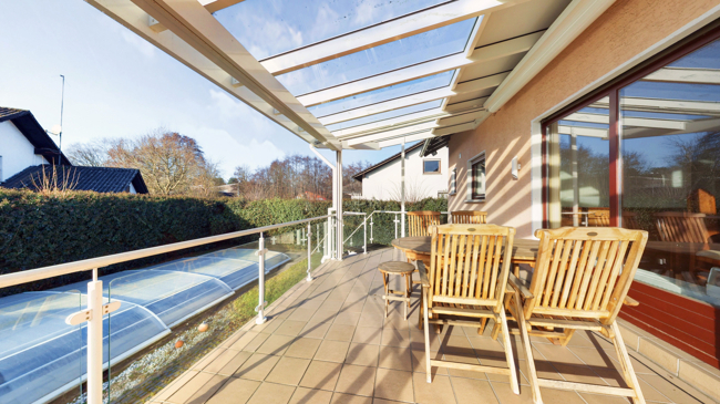 Balkon Einfamilienhaus Solms