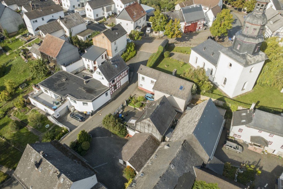 Drohnenansicht 4 Einfamilienhaus Wetzlar