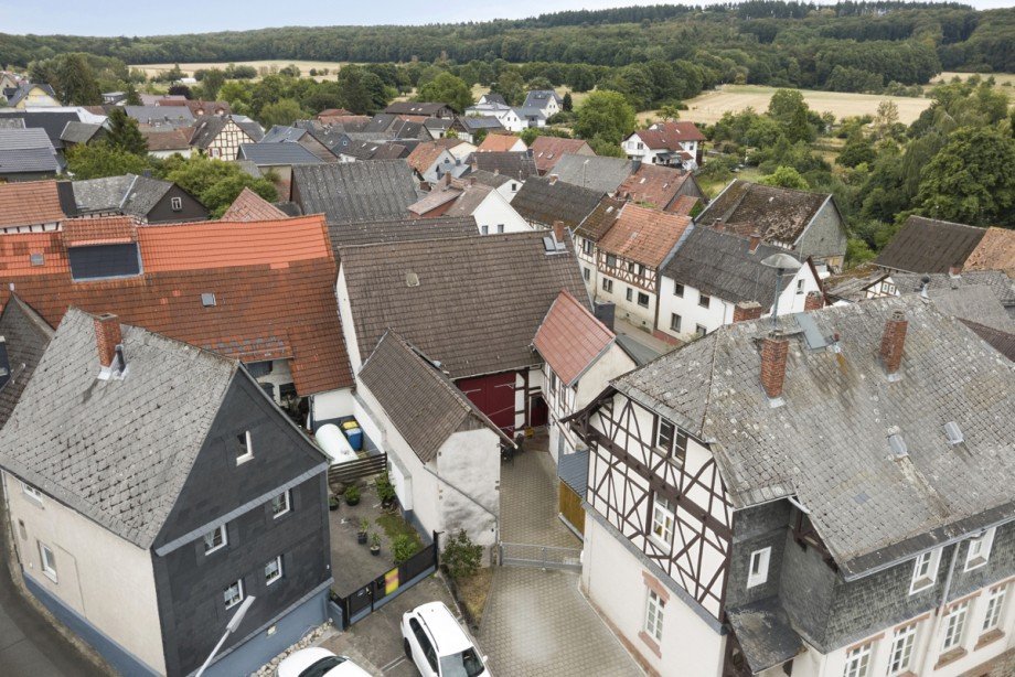 Gesamtansicht Einfamilienhaus Sch�ffengrund Oberwetz