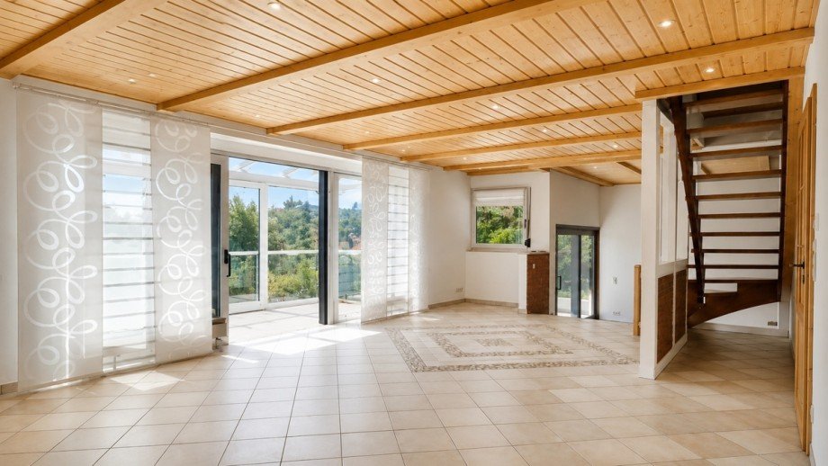 Wohnzimmer Einfamilienhaus Solms / Niederbiel