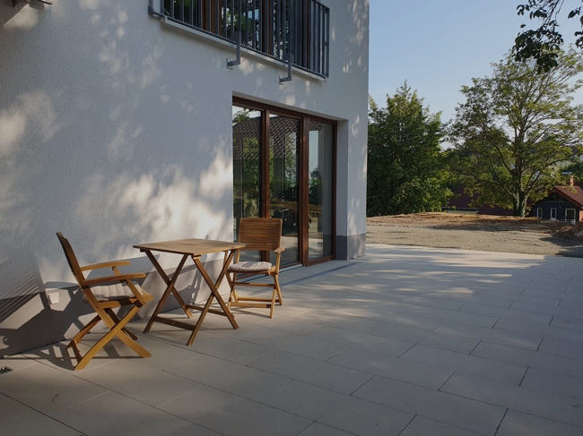 Terrasse Erdgeschosswohnung Solms