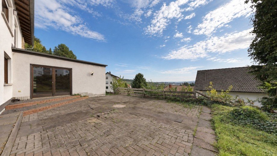 Terasse UG Einfamilienhaus Solms