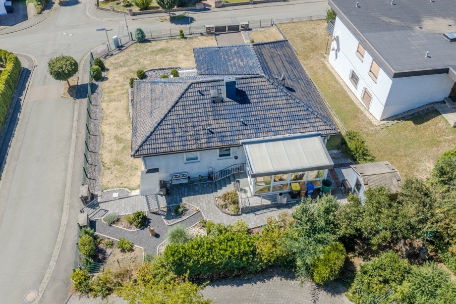 Seitenansicht Einfamilienhaus Leun