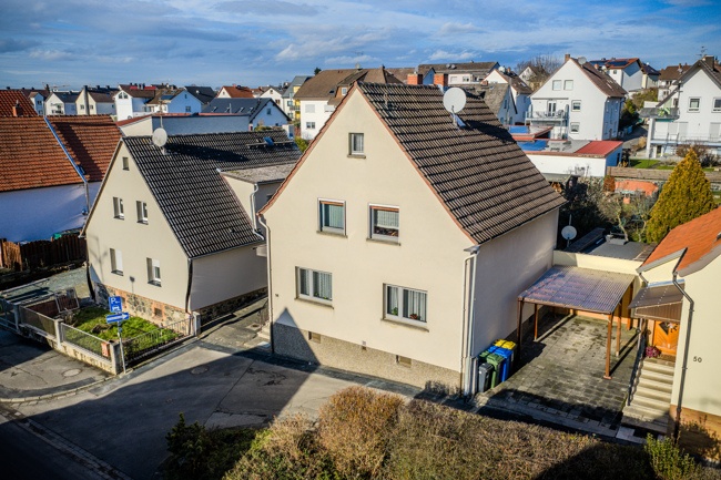 Seitenansicht 1 Einfamilienhaus Langg�ns