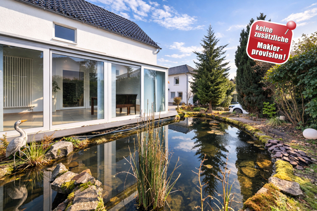 Titelbild mit Pin Lahnau Einfamilienhaus Familientraum - provisionsfrei