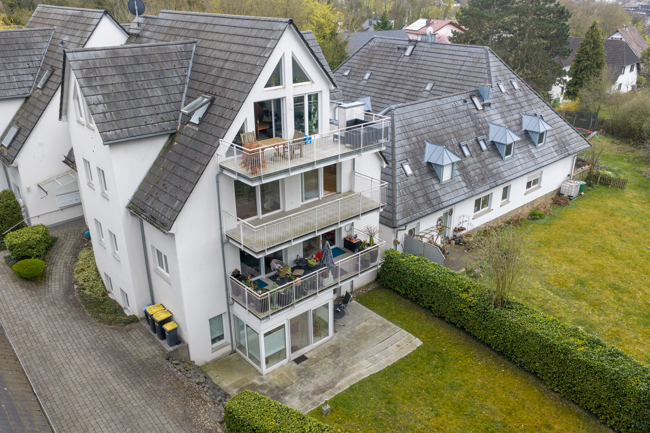 Balkonseite Etagenwohnung Wetzlar
