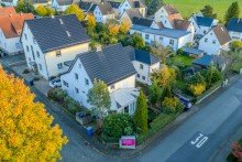 Drohnenansicht Familientraum - provisionsfrei