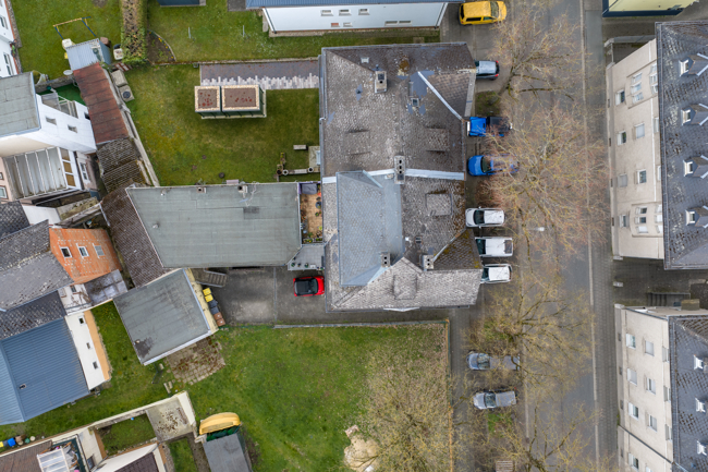 Ansicht von oben Etagenwohnung Wetzlar