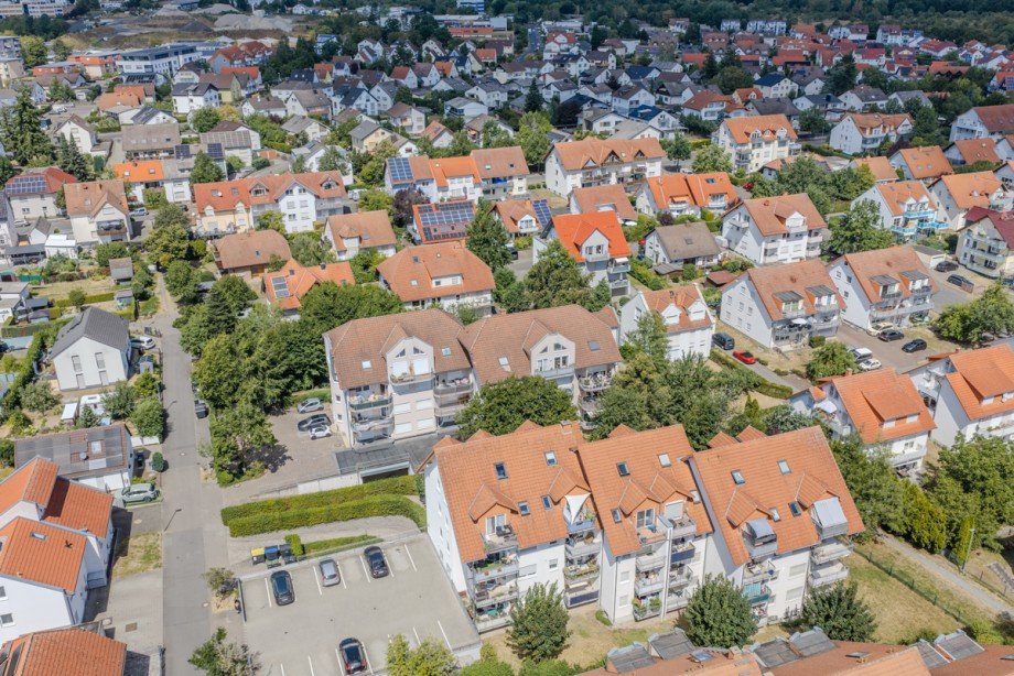 Drohnenfoto Erdgeschosswohnung Gie�en