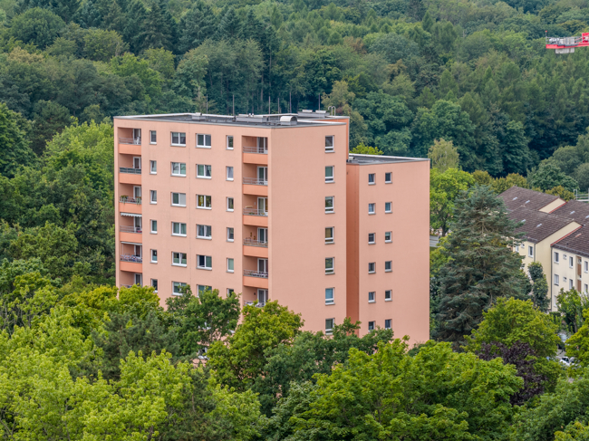 10_R�ckansicht Drohne 2 Etagenwohnung Wetzlar