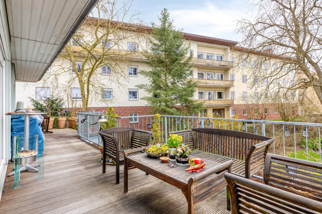 Balkon Penthousewohnung Wetzlar