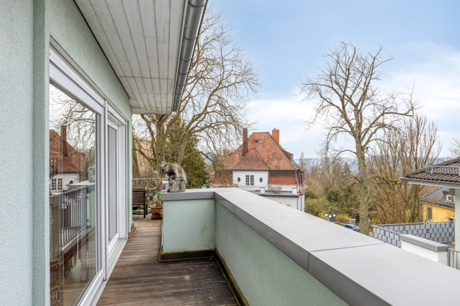 Balkon Penthousewohnung Wetzlar