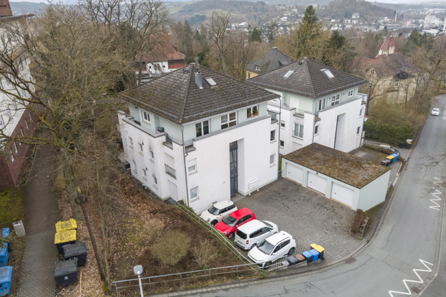 Hausansicht Penthousewohnung Wetzlar