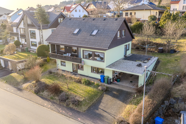 18_Drohnenaufnahme Einfamilienhaus Bad Endbach