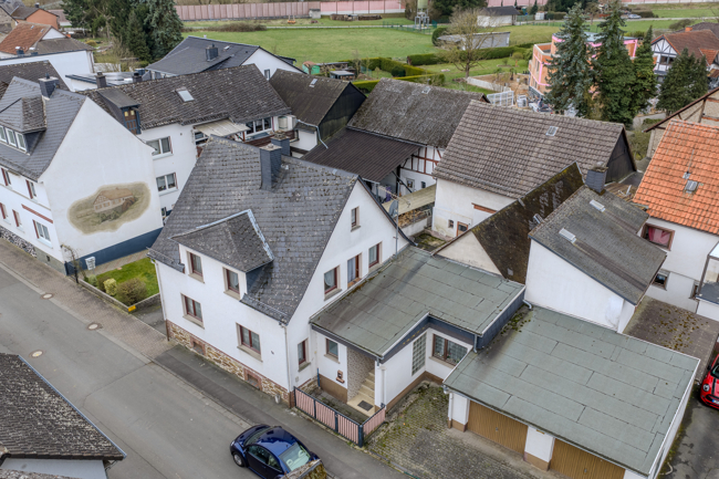 Seitenansicht Einfamilienhaus Solms
