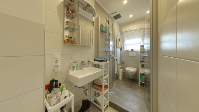 11_Badezimmer Obergeschoss Maisonettewohnung Wetzlar