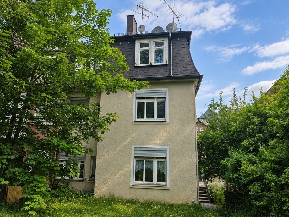 R�ckseite Dachgeschosswohnung Wetzlar
