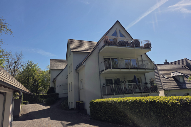 Gartenseite Haus Etagenwohnung Wetzlar