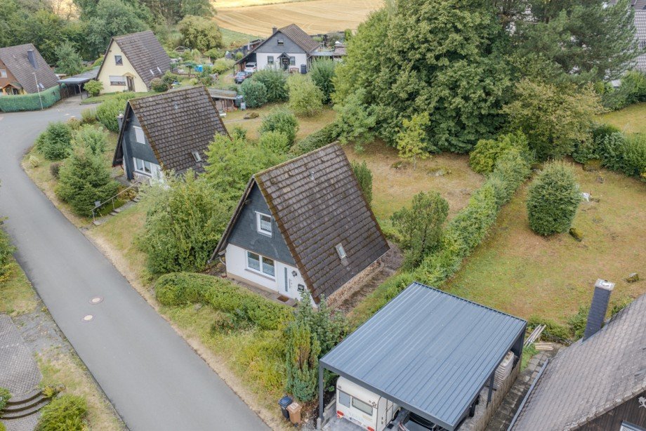 Stra�enansicht Einfamilienhaus Mengerskirchen