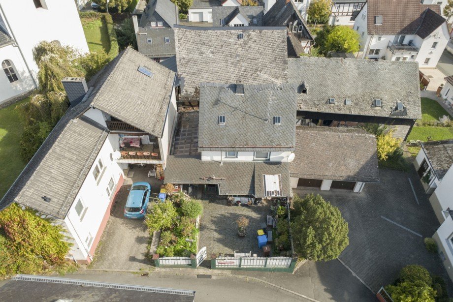 Drohnenansicht 2 Einfamilienhaus Wetzlar