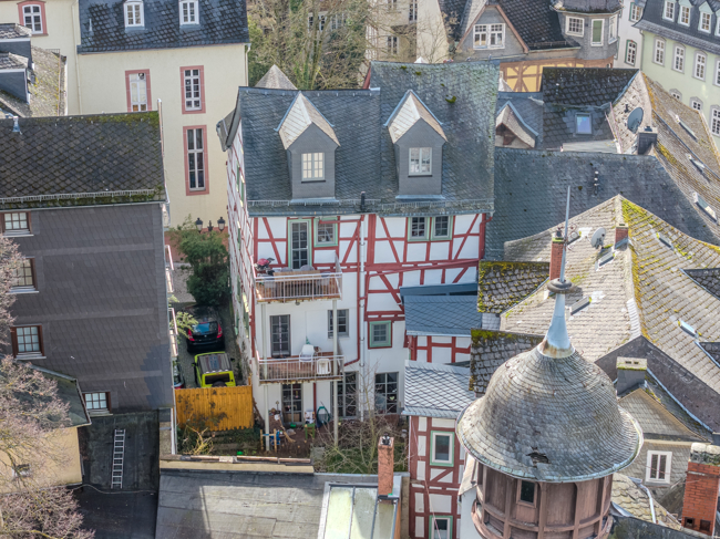 R�ckansicht Haus Etagenwohnung Wetzlar / Wetzlar