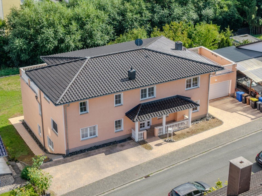 Drohnenansicht Einfamilienhaus Wetzlar