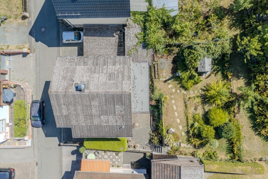 Ansicht von oben Einfamilienhaus Braunfels