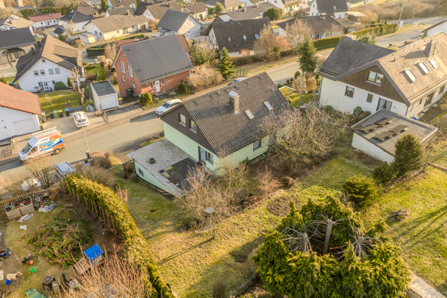 23_Drohnenaufnahme Einfamilienhaus Bad Endbach