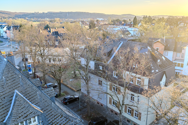 08_Seitenansicht Drohne Maisonettewohnung Wetzlar