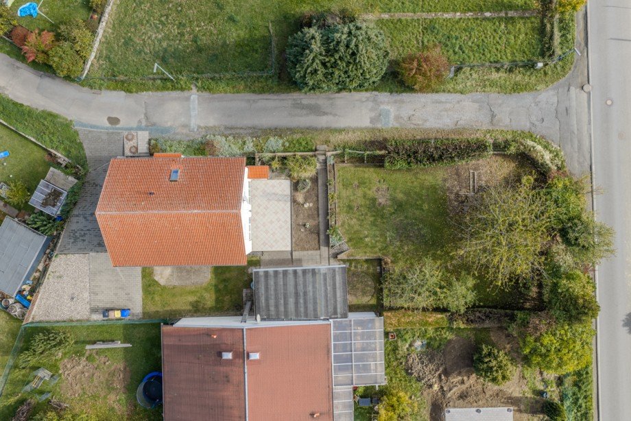 Ansicht von oben Einfamilienhaus Sch�ffengrund / Schwalbach