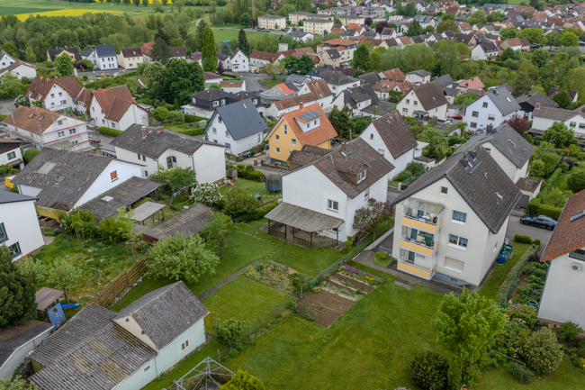 R�ckansicht Einfamilienhaus Gie�en / Allendorf