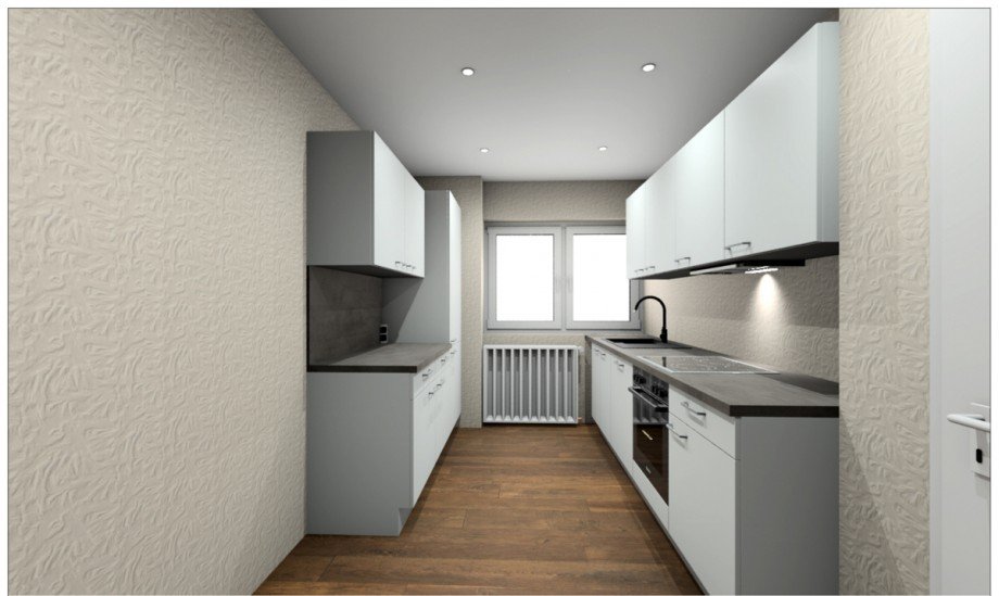 Einbauk�che Dachgeschosswohnung Wetzlar
