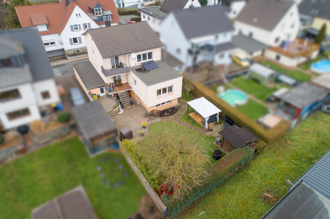 Hausr�ckseite Einfamilienhaus Wetzlar