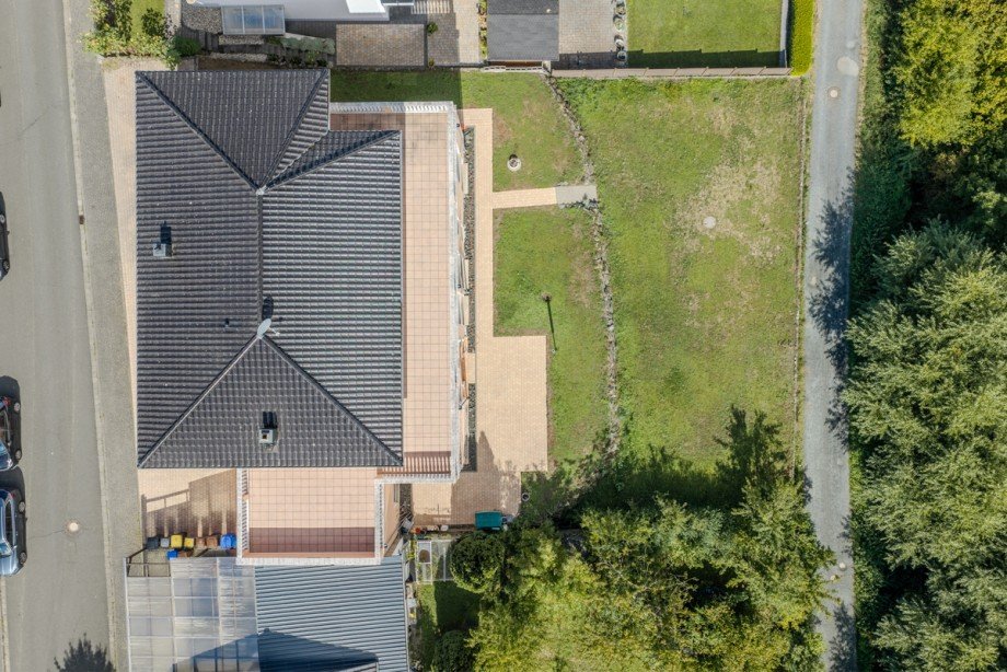 Drohnenansicht Einfamilienhaus Wetzlar