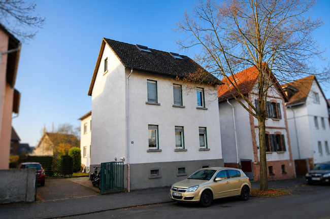Frontansicht Erdgeschosswohnung Gie�en