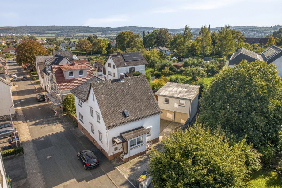 Seitenansicht Einfamilienhaus Solms