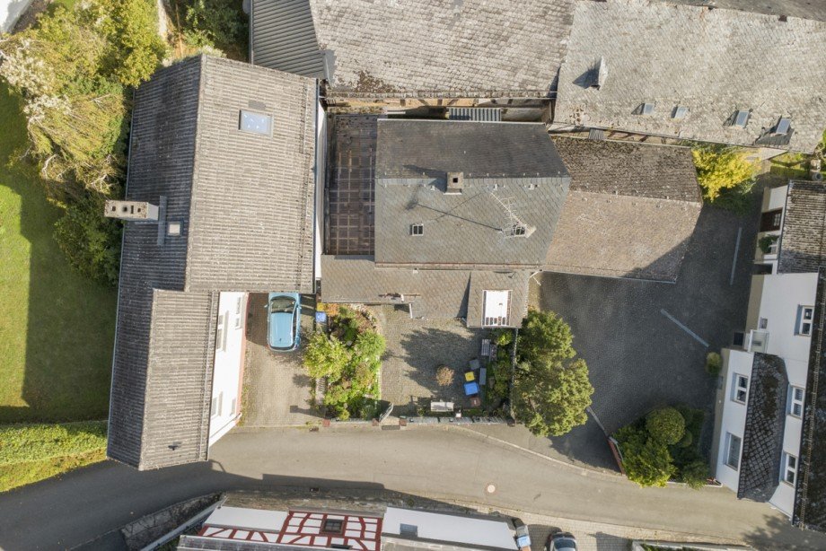 Vogelperspektive 1 Einfamilienhaus Wetzlar