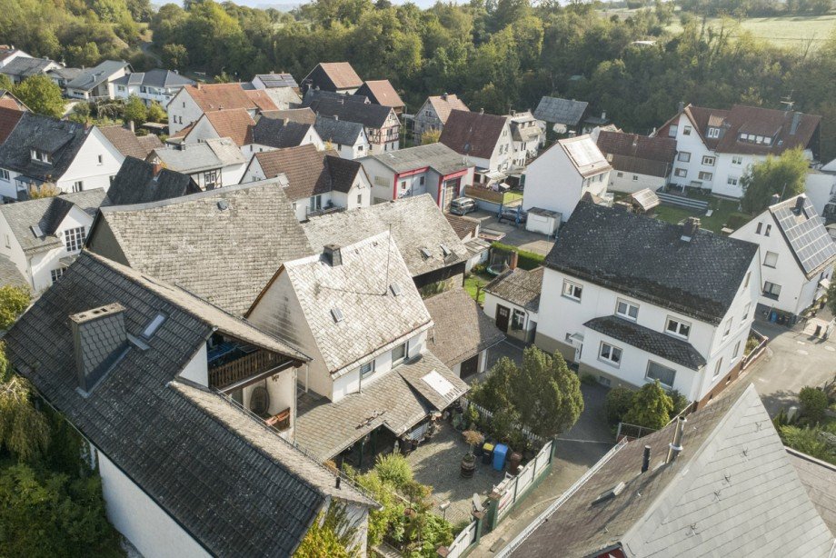 Drohnenansicht 1 Einfamilienhaus Wetzlar