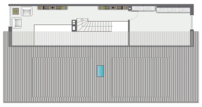 Grundriss Ebene 2 Maisonettewohnung Solms