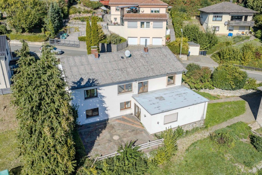 Ansicht hinten Einfamilienhaus Solms
