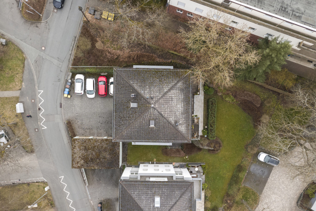 Ansicht von oben Penthousewohnung Wetzlar