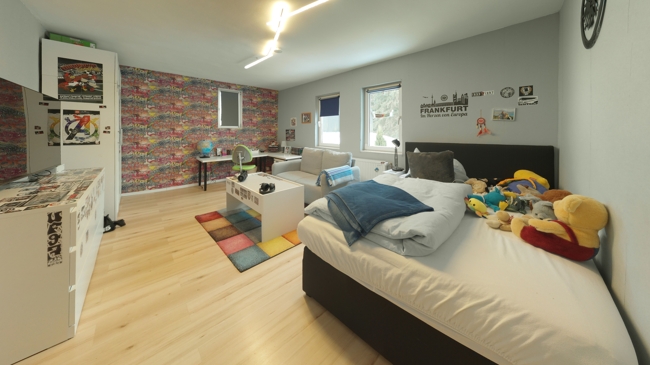 10_Schlafzimmer_OG Einfamilienhaus Leun