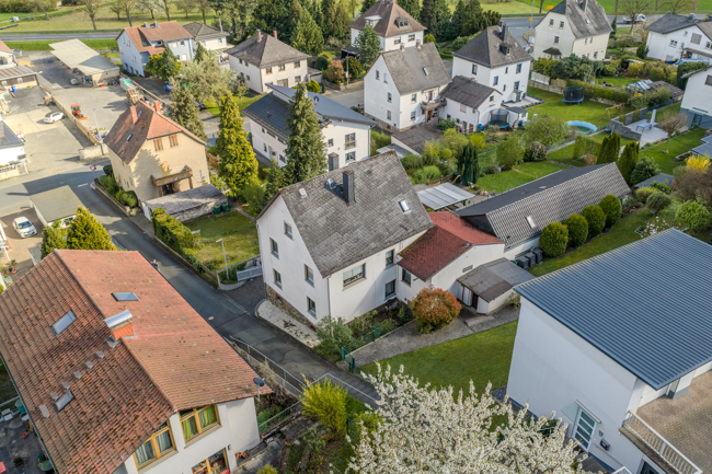 Luftbild Zweifamilienhaus Wetzlar / Naunheim