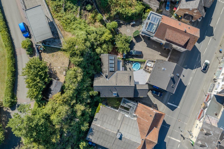 Aufnahme von oben Haus A�lar