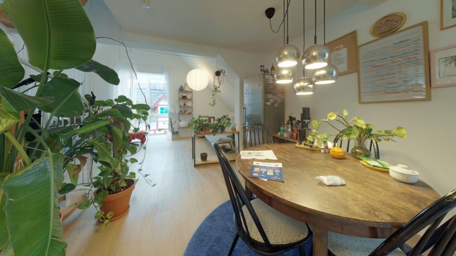 Essbereich und Wohnzimmer Maisonettewohnung Wetzlar