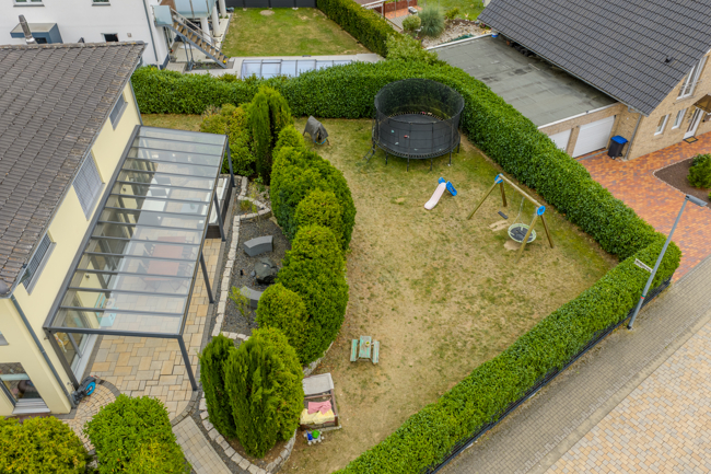 Gartenbereich Einfamilienhaus Lahnau