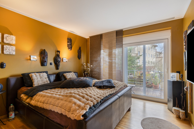 Schlafzimmer Penthousewohnung Wetzlar